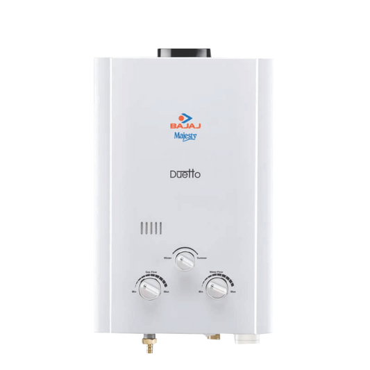 Bajaj Majesty Duetto Gas Water Heater (LPG)