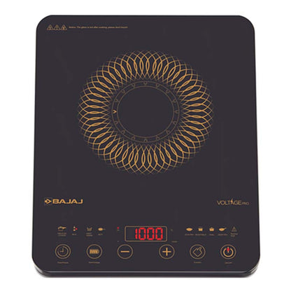 Bajaj Majesty Slim 2100-Watt Induction Cooktop (Black)