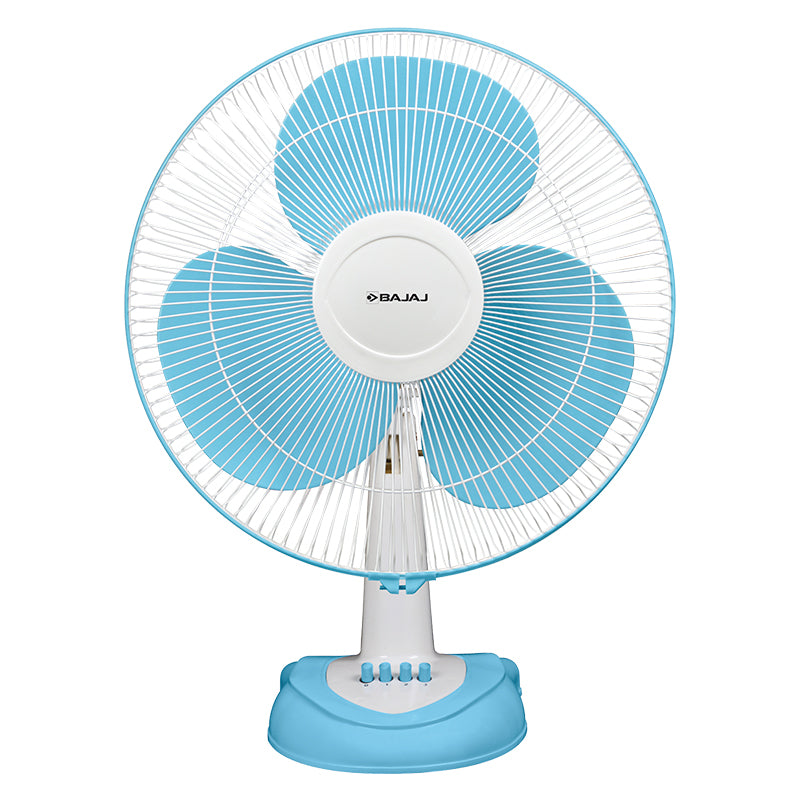 Esteem 400mm Icy Blue & White Table Fan