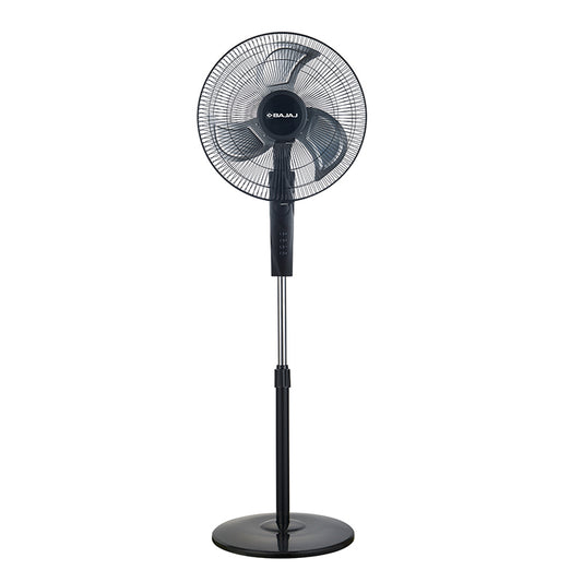 MetallicaBreeze 400mm Black Pedestal Fan