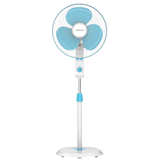 ROBUSTO 400mm IcyBlue White Pedestal Fan