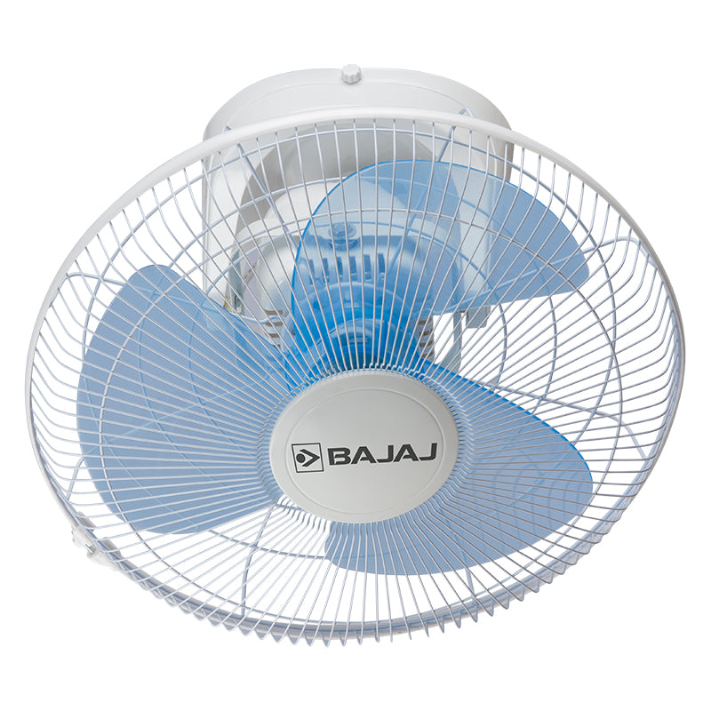 GyroNetic 400mm White&Blue 360 Cabin Fan