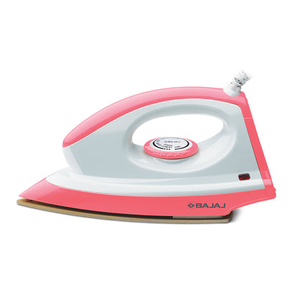 Bajaj Majesty Canvas Pink 1000 Watts Dry Iron