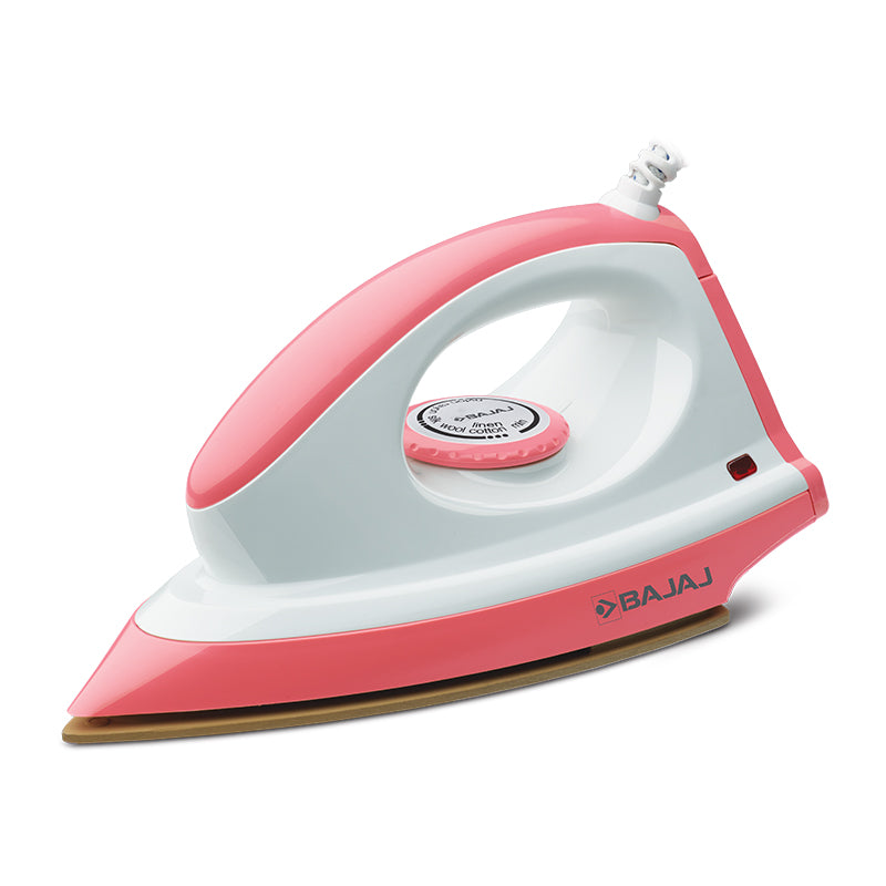 Bajaj Majesty Canvas Pink 1000 Watts Dry Iron