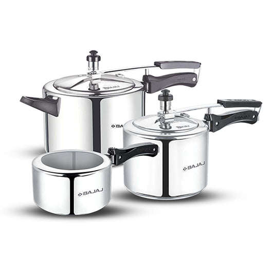 Bajaj New Shakti 2L ,3L ,5L  Inner Lid Pressure Cooker Combi