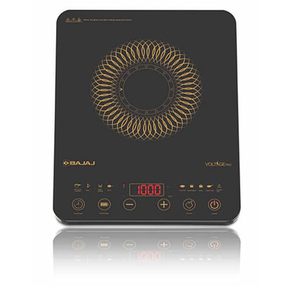 Bajaj Majesty Slim 2100-Watt Induction Cooktop (Black)