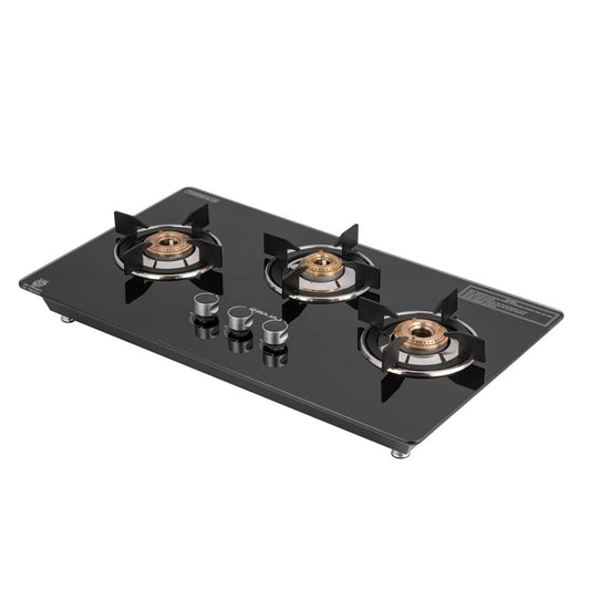 Bajaj 3BRGP8 Neo- 3 Burner Dual Hob Top