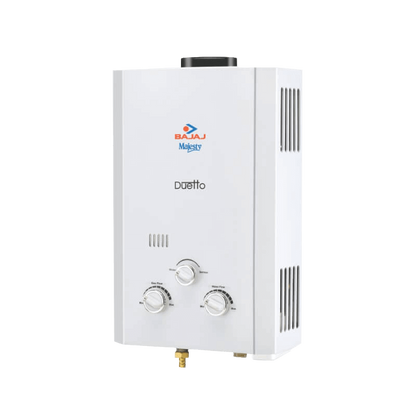 Bajaj Majesty Duetto Gas Water Heater (LPG)