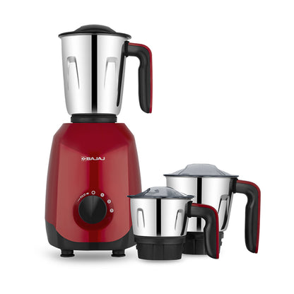 Bajaj Ninja Series EleganceMax 500W Red Rage Mixer Grinder