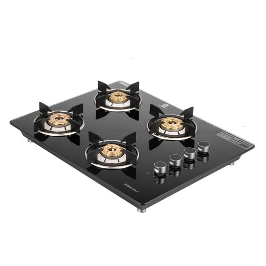 Bajaj 4BRGP8 Neo - 4 Burner Dual Hob Top