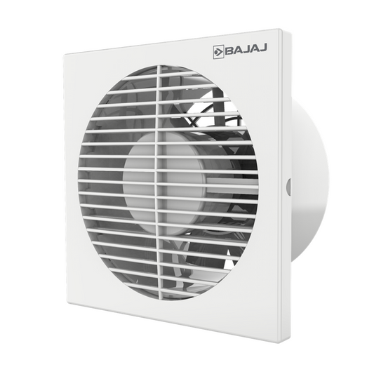 RushAir 150 mm Round White Dom Ex Fan