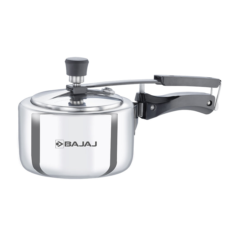 Bajaj PCX 43 SS - 3L Inner Lid Stainless Steel Induction Pressure Cooker