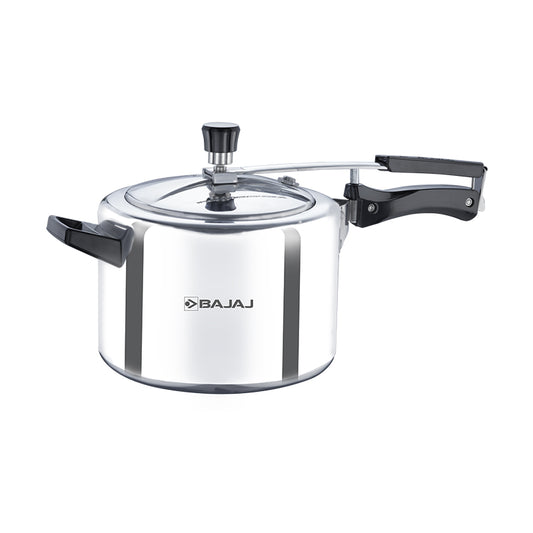 Bajaj PCX 45 SS - 5L Inner Lid Stainless Steel Induction Pressure Cooker