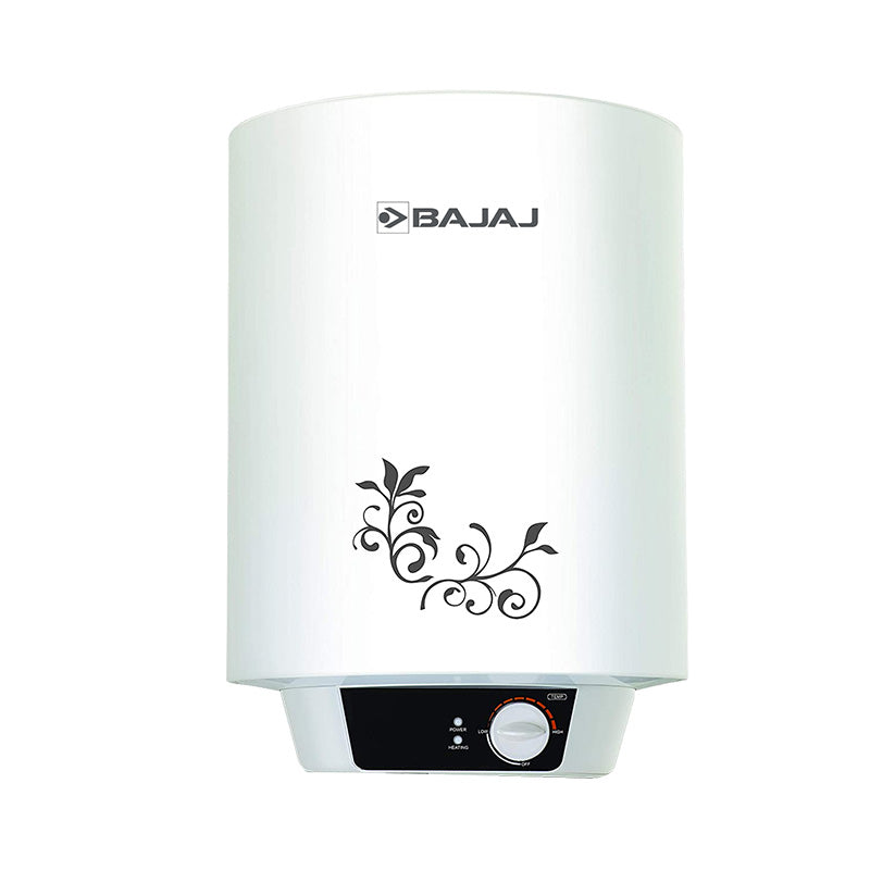 Bajaj Popular Plus 15-Litre Vertical Storage Water Heater (White)