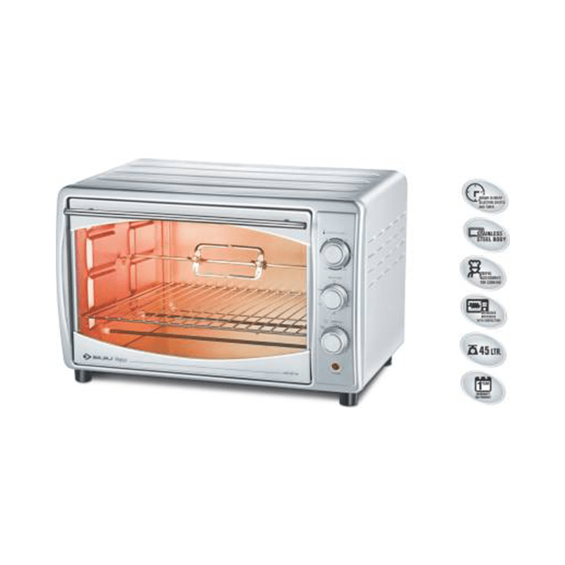Bajaj 4500 TMCSS (45 Litre) Oven Toaster Griller (OTG)