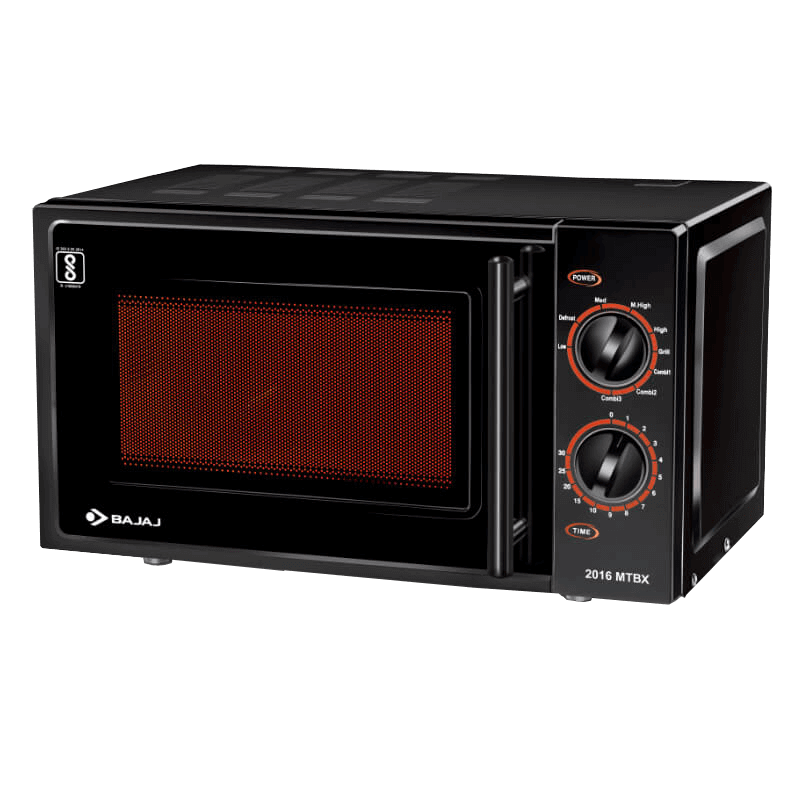 Bajaj MTBX 2016 Black 20L Grill Microwave Oven